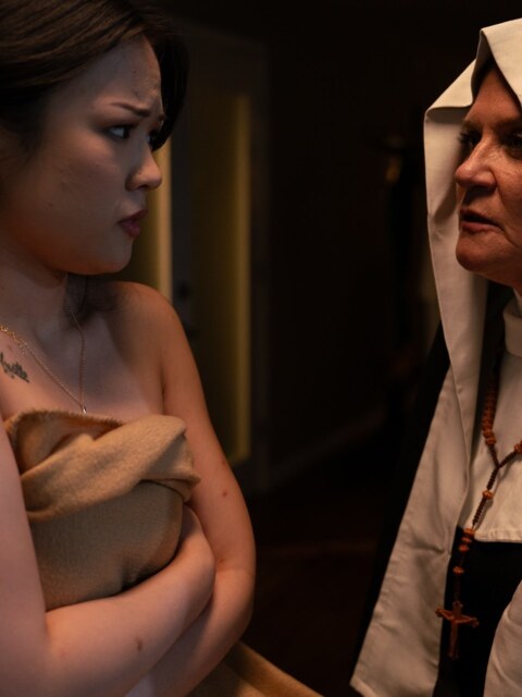 Lulu Chu Possessed On The Exam Table — Priest And Nun Exorcism Fuck 11