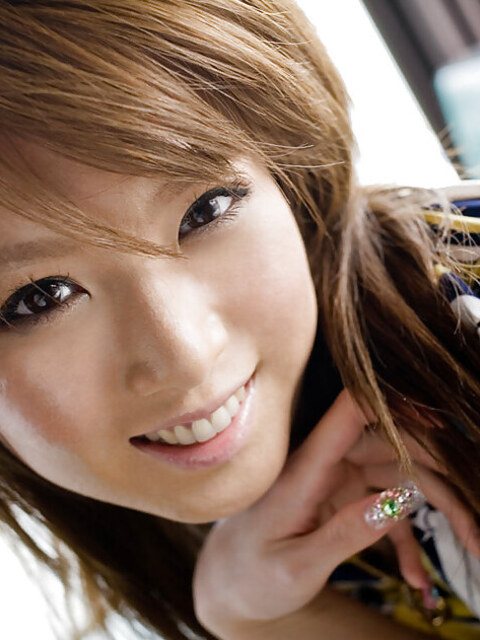 Rika Sakurai Opens Her Kimono By The Riverside Window 4