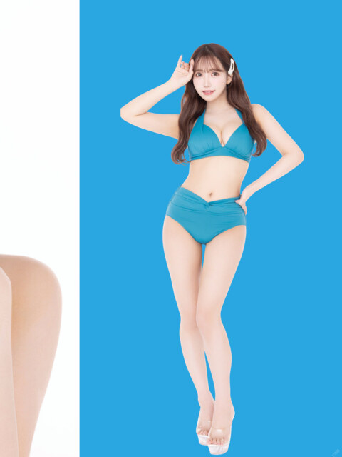 Yua Mikami 三上悠亜 Drops Bikini Tops For Bare Tits Studio Shoot 25
