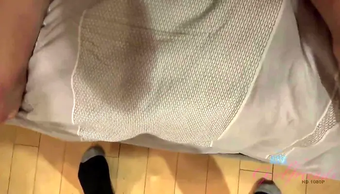 POV Intimate Blowjob With Curvy Asian Girlfriend And Hairy Pussy