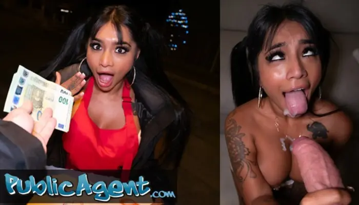 Yasmina Khan Picked Up At Night And Fucked POV For Cash